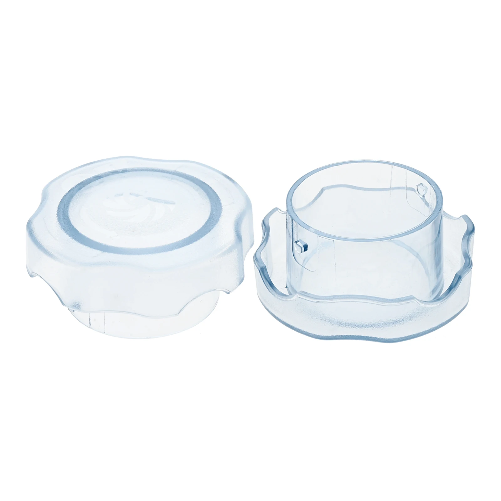 2pcs Clear Plastic Blender Lid Plug fit for Vita-mix 64oz Low Profile Container Jar Pro750 Pro300 VM0158 VM0103 Replacement Part