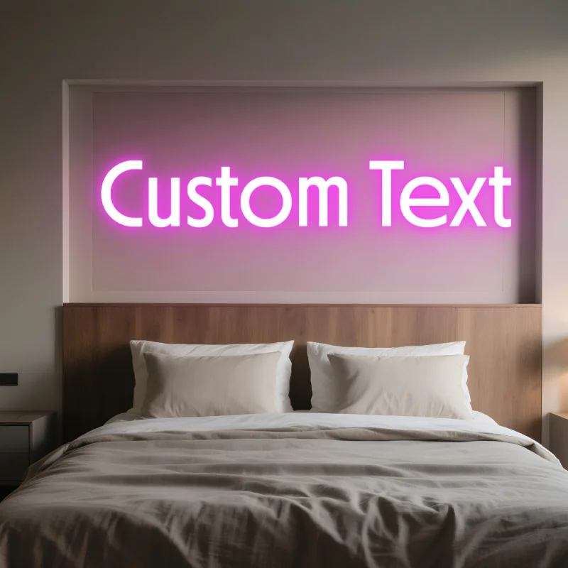 Custom LED Neon Signs Vibrant Personalized Wall Decor for Home Wedding Birthday Party Gift DIY Unique Design Easy Install