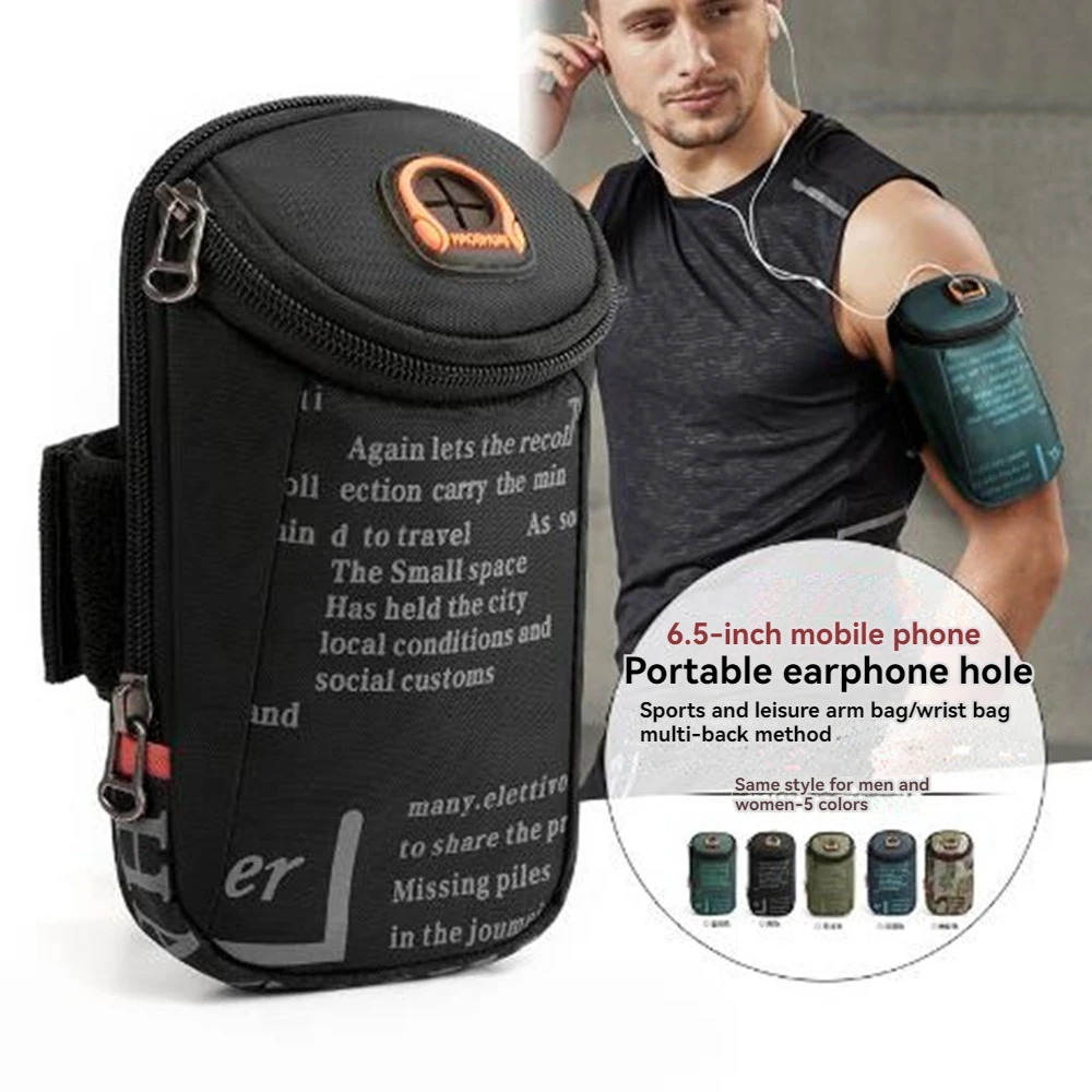 Bolsa de braço para celular para homens e mulheres, Sacos de pulso finos, Fitness, Ao ar livre, Corrida, Esportes