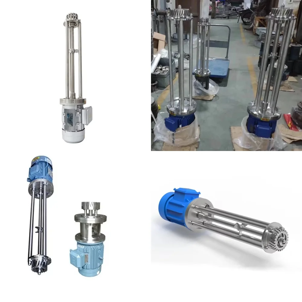 Stainless Steel Laboratory Homogenizer for High Speed Shear Emulsifier for Sanitary Mixing Equipment for Scientific Research