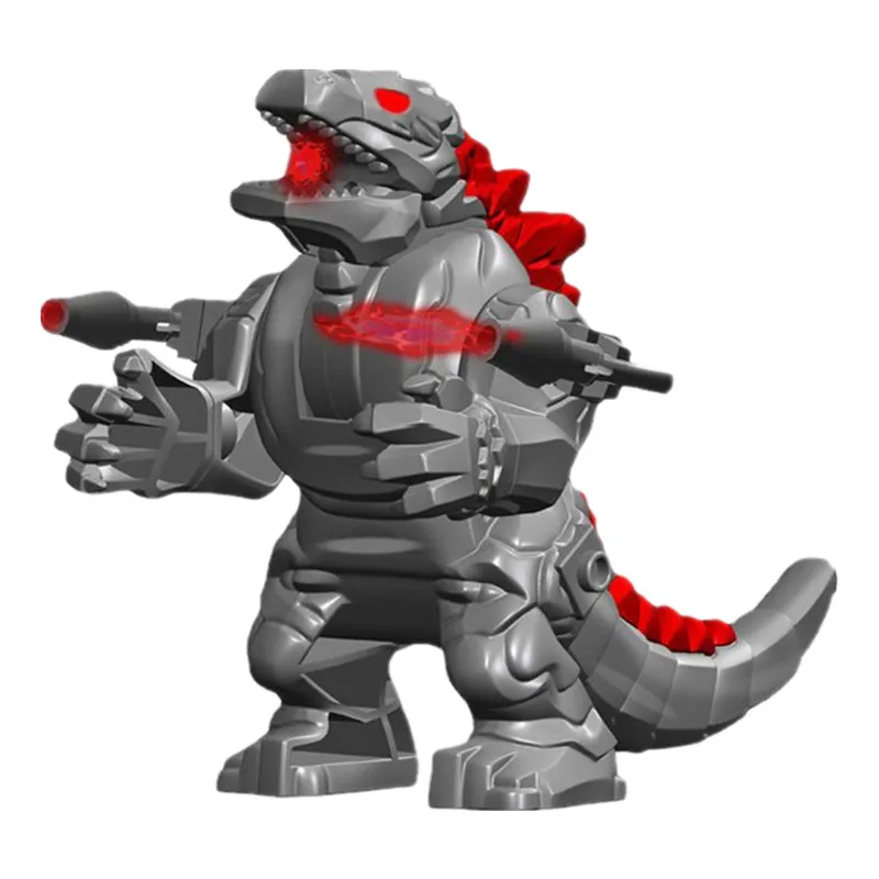 Movie Series Animal Big Dinosaur Building Block Monster Mini Animation Action Figures Model King Toy Children's Gifts view 3