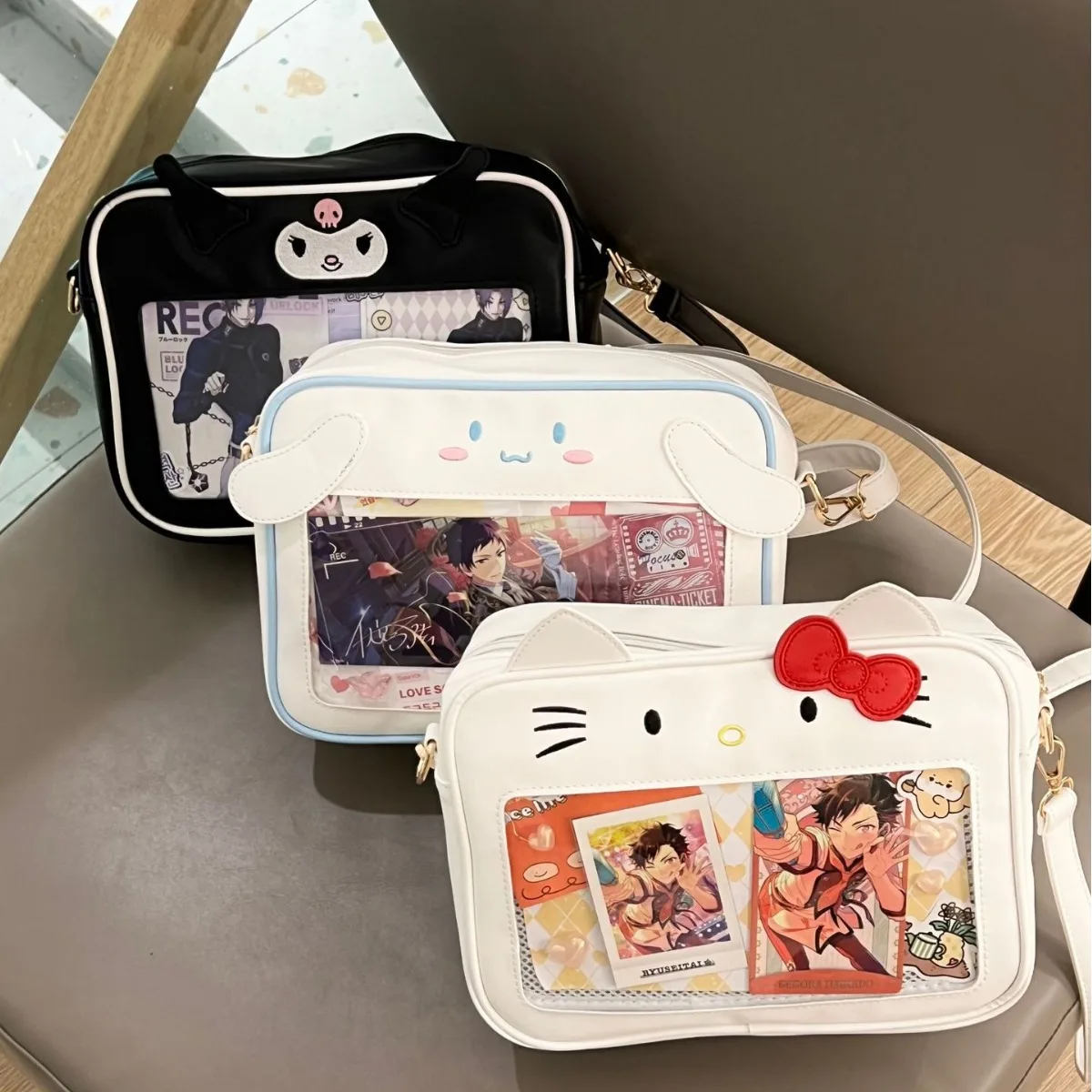 Japanese homemade cute cartoon niche design cute Japanese soft girl versatile fashion Sanrio small food volume pain bag