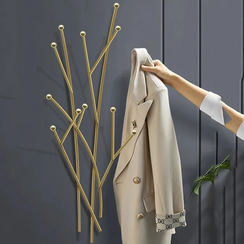 Clothes Indoor Coat Racks Nordic Storage Organizer Minimalist Bedroom Coat Racks Garment Modern Arara De Roupa Salon Furniture