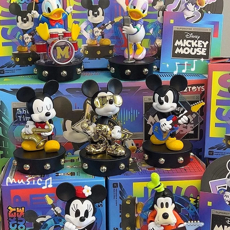 

Оригинальная ограниченная серия «100-летие» с Микки и друзьями, суперзвезда, слепая коробка, Коллекционная фигурка, Декор, модель, подарки, Коллекционный подарок