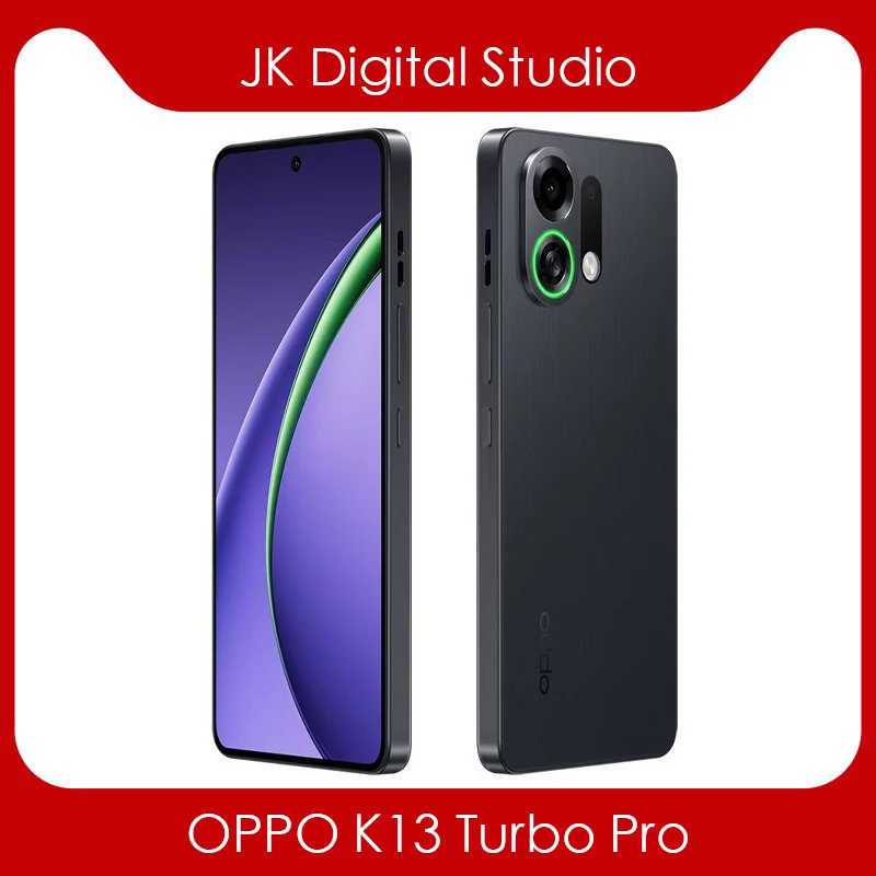 هاتف جوجل بلاي OPPO K13 Turbo Pro 5G بشاشة 6.8 بوصة AMOLED Snapdragon8s Gen4 7000Mah 80 وات SuperVOOC كاميرا 50 ميجابكسل NFC OTA