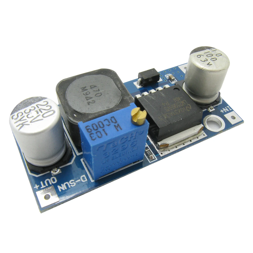 3A Adjustable DC-DC LM2596 LM2596HV input 3.2V-35V Output 1.25V-30V dc-dc Step-down Power Supply Regulator module