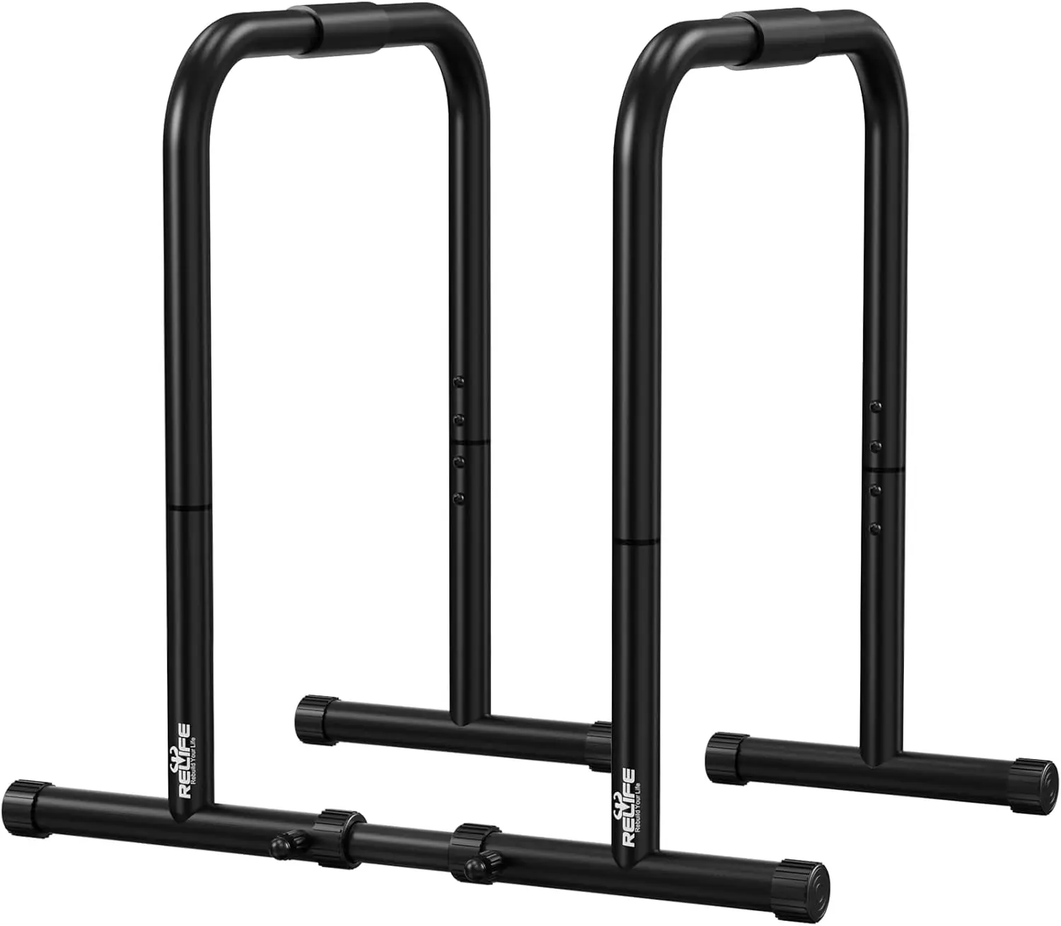 Dip Station, Functional Heavy Duty Dip Stands, Fitness Workout Dip Bar Station Stabilizer Parallette Push Up Stand