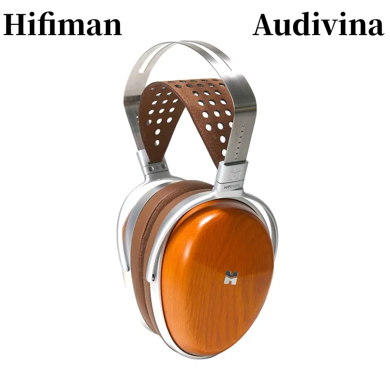 HIFIMAN AUDIVINA Flat Diaphragm Headphones Monitor Closed Fever Wood Bowl