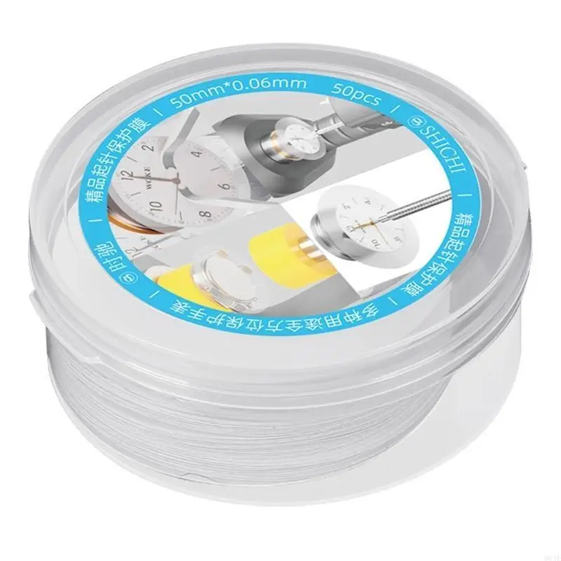 964E 50Pieces Watch Dials Case Protectors Convenient Storage Box For Organization