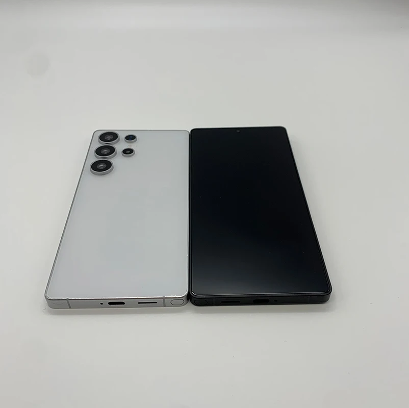 Nuevo modelo de juguete de teléfono falso 1:1, para Samsung Galaxy S25, teléfono Ultra falso S25 Plus, no funciona, simulación de pantalla, copia de teléfono