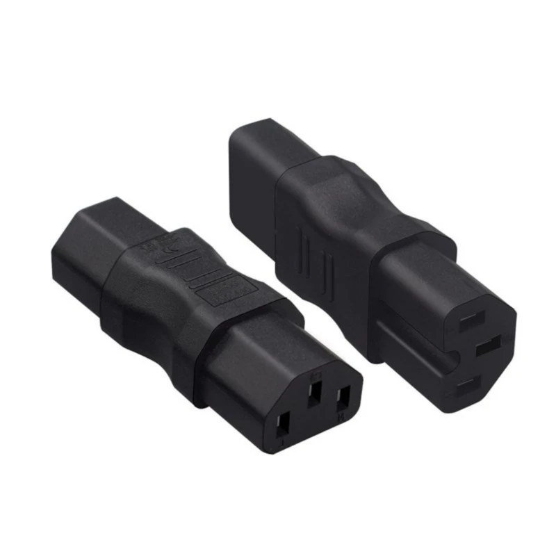 IEC320 C13 to C15 Power Plugs Adapter Blossom C13 to C15 Female Conversion Plugs Connectors for Electronics Drop Shipping