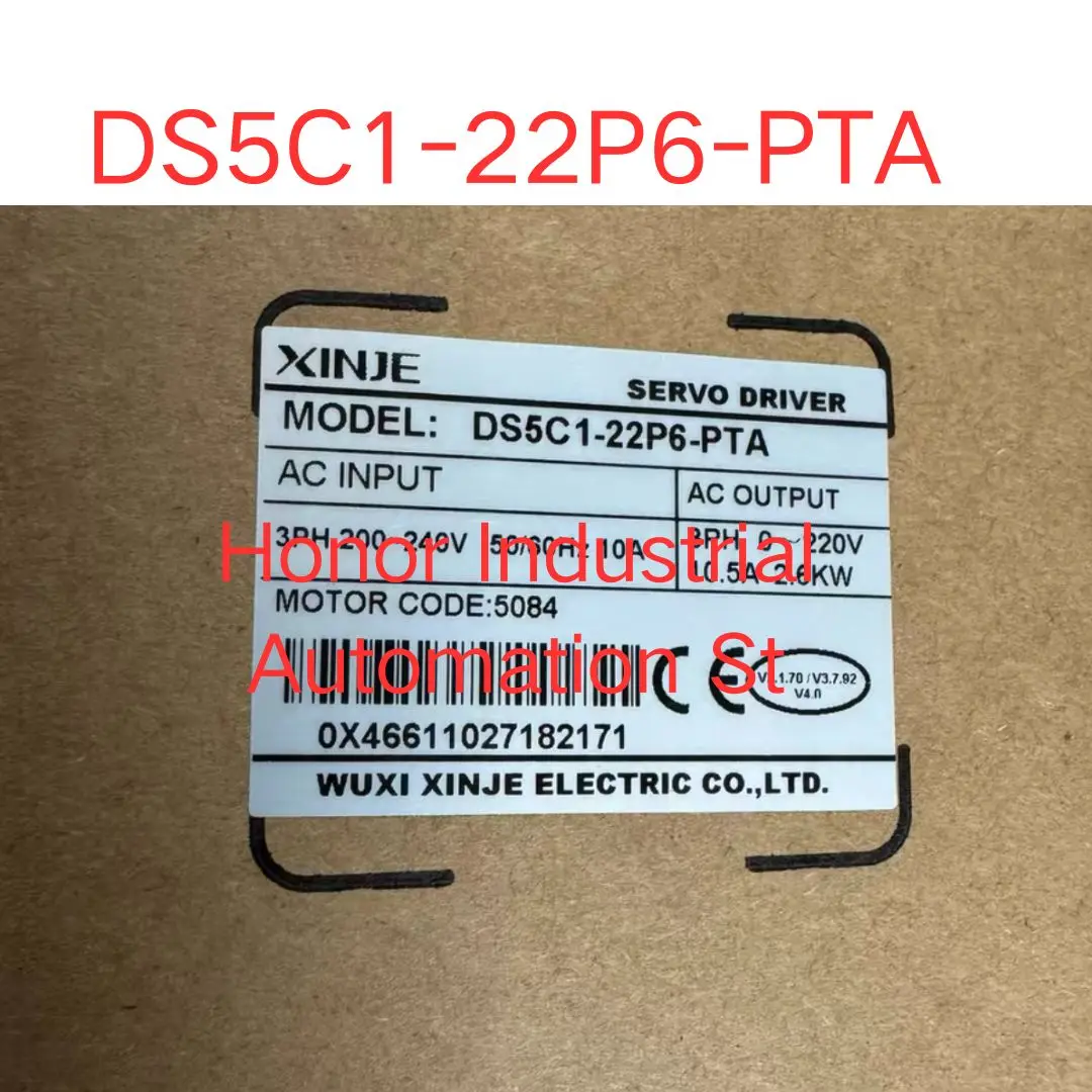 

Brand-new DS5C1-22P6-PTA servo driver Fast shipping