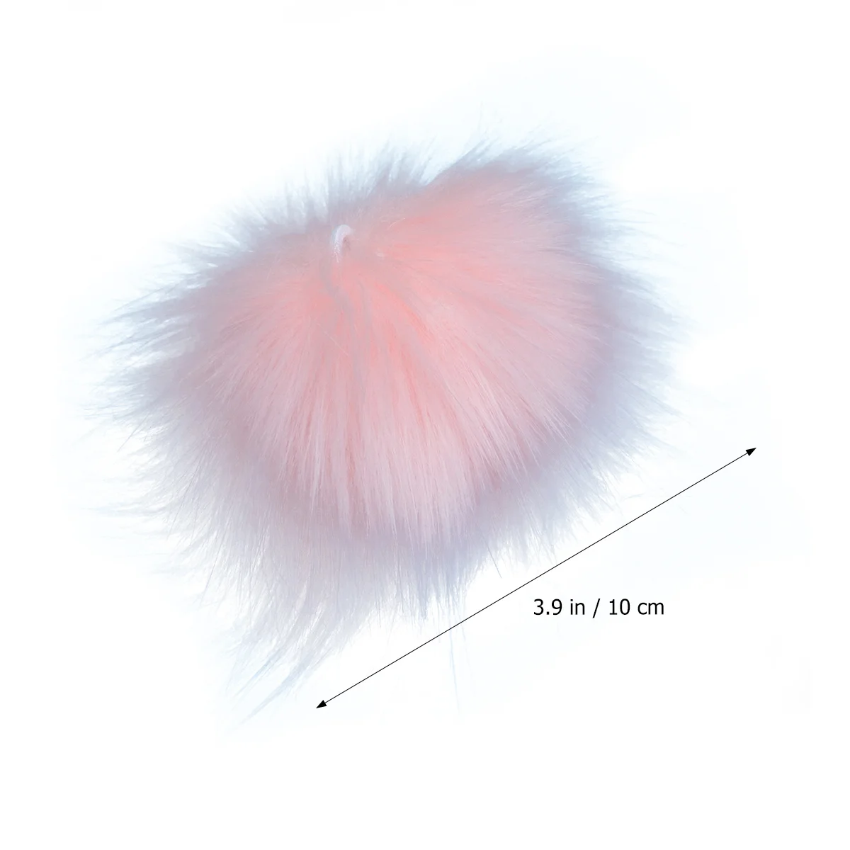 30 Stück simulierte Haarballen, Premium-Bastel-Poms für Girlanden, Fransen-Dekorationen, handgefertigte Geschenke, Kinder- und Schulprojekte, verschiedene Farben
