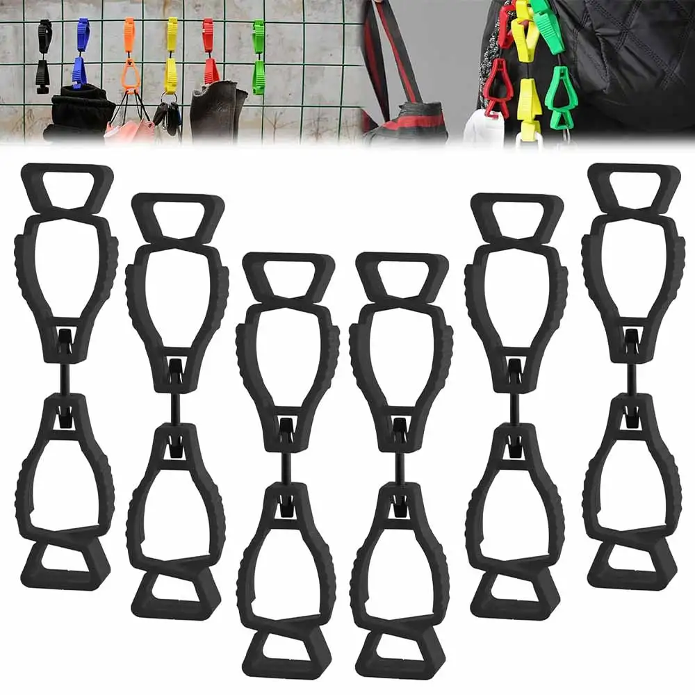 5 SZT. Klipsów do rękawic - Wytrzymałe klipsy do rękawic roboczych, regulowane zaciski do rękawic roboczych, klipsy zapobiegające zgubieniu, klips do paska