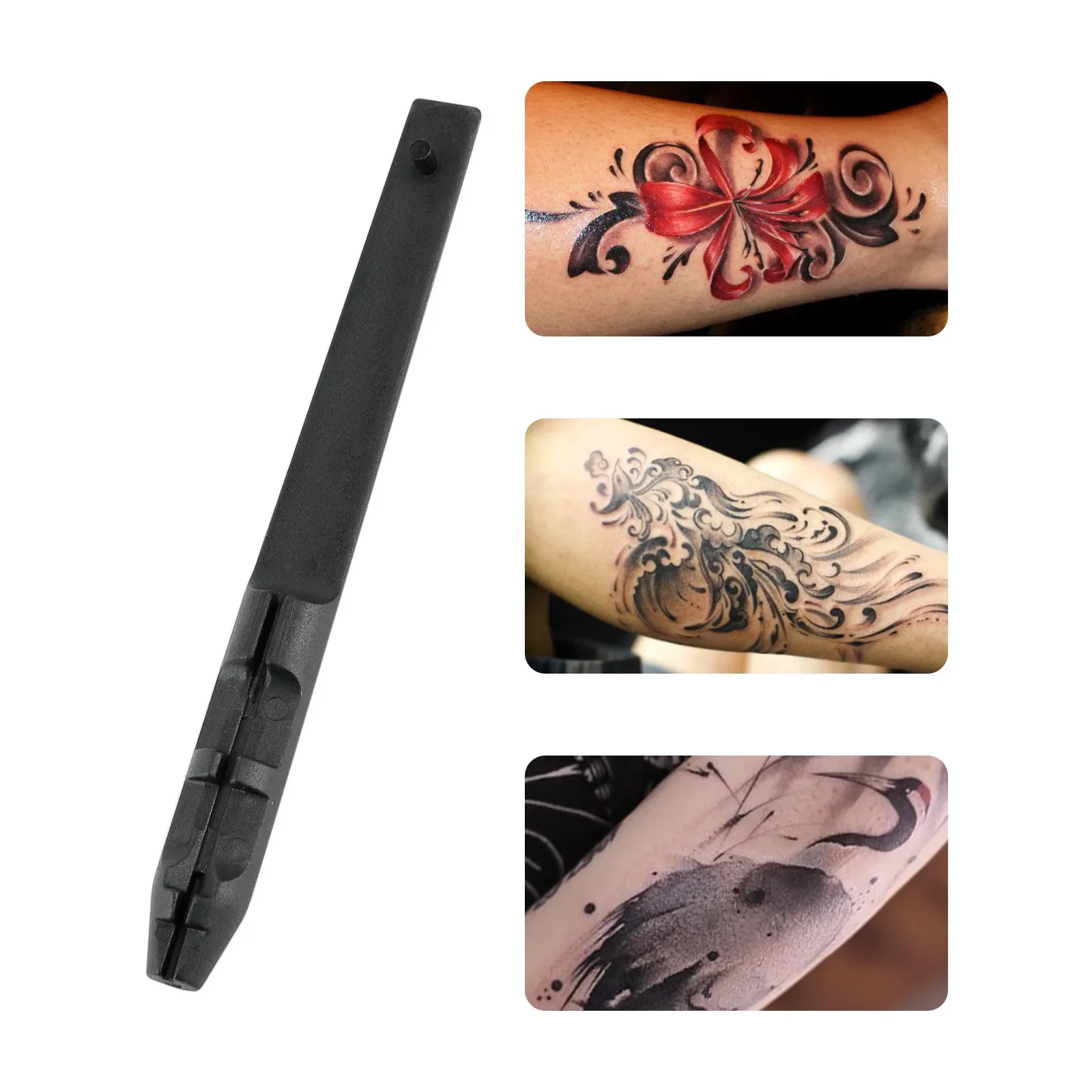 

Черный/желтый Handpoke Tattoo Stick Poke Tattoo Supplies 1 шт. DIY Hand Poke and Stick Tattoo Ручной инструмент Ручка Иглы Аксессуары