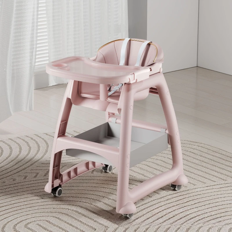 كرسي طعام سميك للأطفال، كرسي طعام تجاري متعدد الوظائف لمطعم الفندق، كرسي طعام للأطفال الرضع