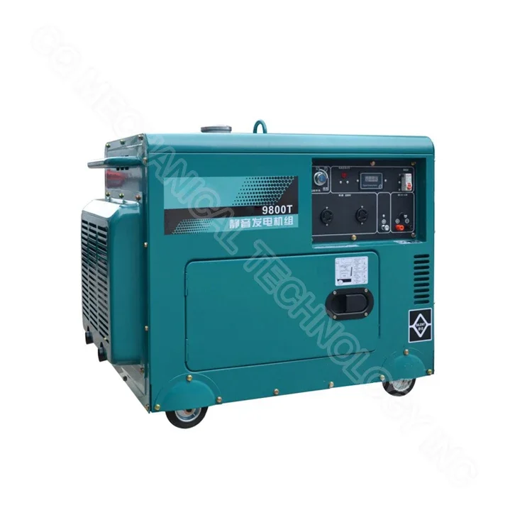 YUNYI 5kva 5kw Diesel Generator Single Phase