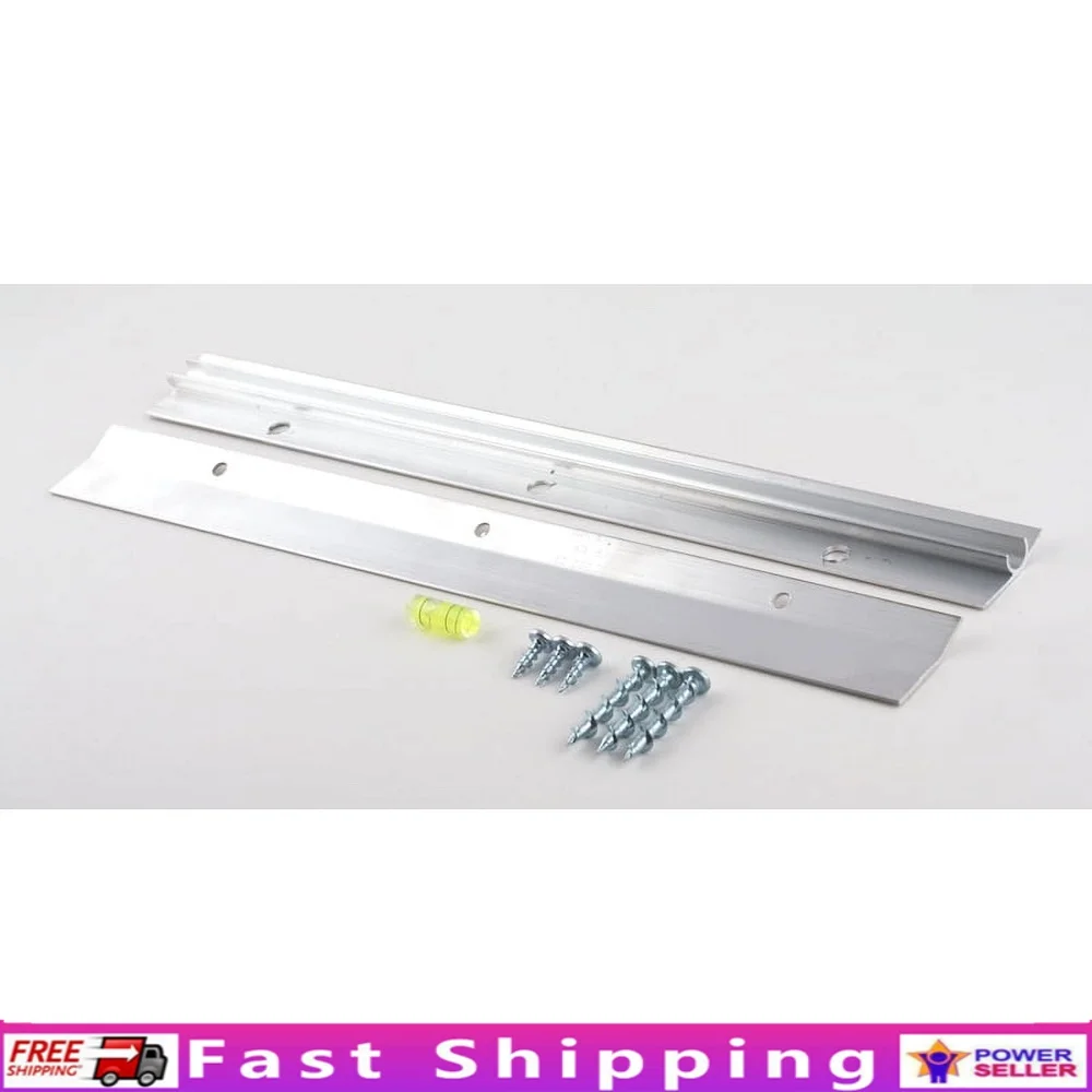 Heavy-Duty Aluminum Picture Hanging Kit with Built-in Level Mirrors and Frames Supports Up to 100 lb Indoor Outdoor Use