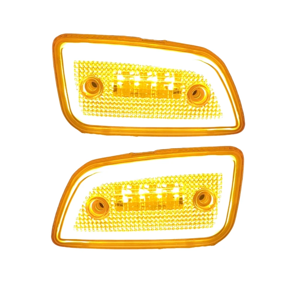 

1 Pair 24V LED Sunvisor Lights Headlight For Mercedes Benz Antos Actros MP4 MP5 Truck Cab Roof Signal Lights Spare Parts