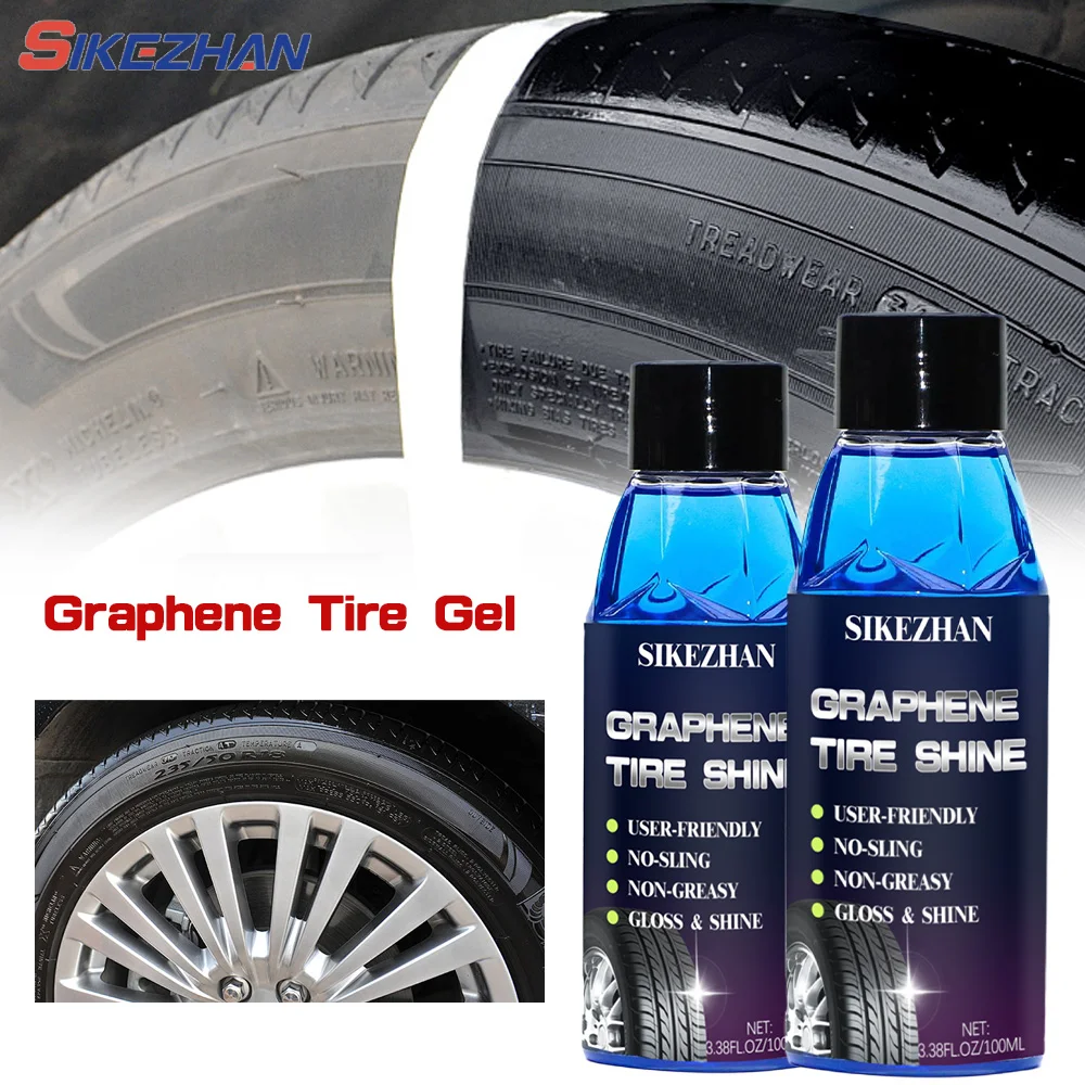 Graphene Tire Gel | Oil-Based Tire Gel | The Perfect Shine | Durable and User Friendly Tire Dressing| Long Lasting UV Protection