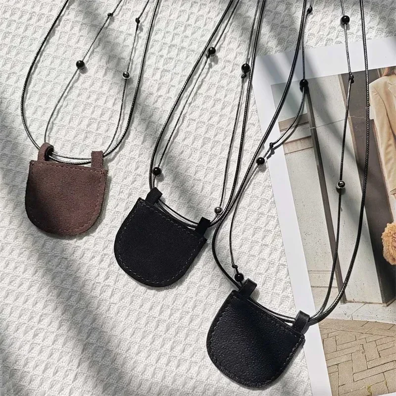 Mini Fashion Versatile Neck Hanging Key Bag Pendant, Clothing Matching Hanging Accessories Bag