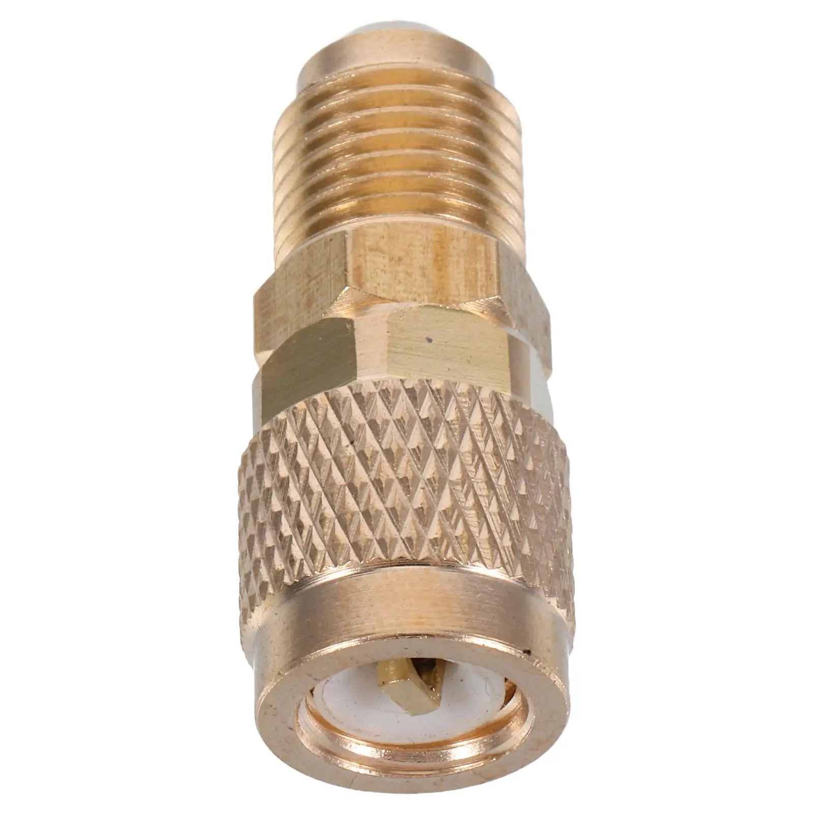 Copper Air Conditioner Adapter Fittings HVAC Connectors Fluoride Hose Couplers Refrigerant AC Fittings
