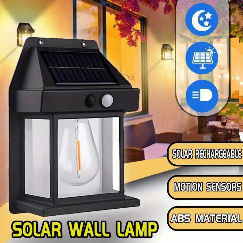 

1/2/4 шт. светодиодный солнечный аварийный светильник портативный датчик движения двор забор уличная палуба стены склад украшение двора
