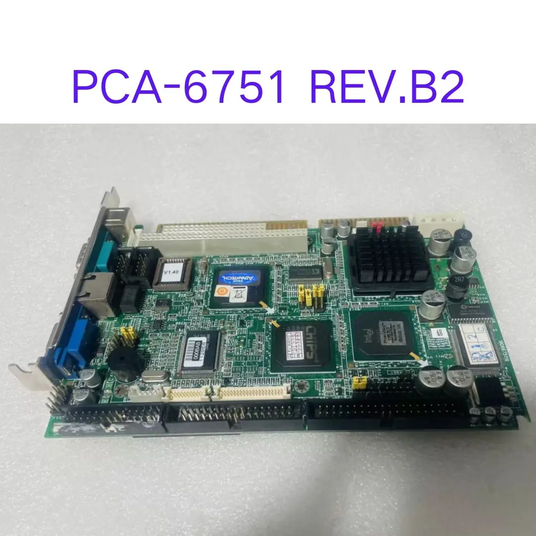 Imagem -03 - Placa-mãe do Computador Industrial Usado Pca6751 Rev.b2 Teste ok