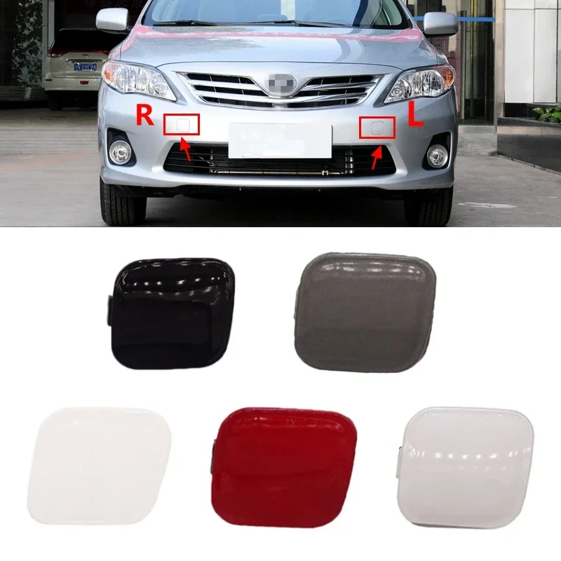 Front Bumper Tow Hook Cover Towing Eye Cap For Toyota Corolla 2011 2012 2013 OEM 52128-02916 52127-02916