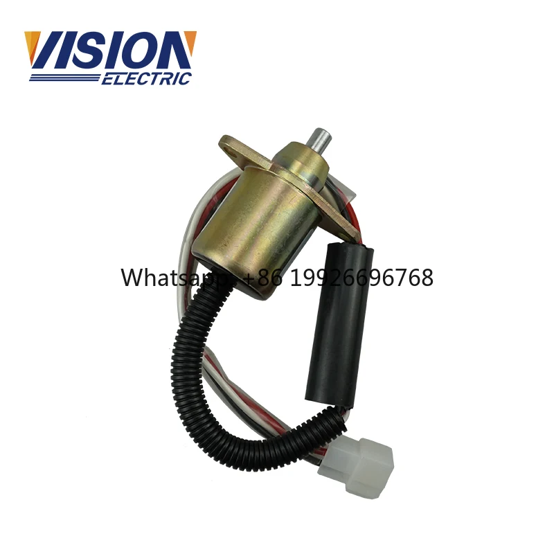 

Generator Engine Oil Stop Solenoid KM2V80-11700A-12V Fuel Shut off Solenoid Valve