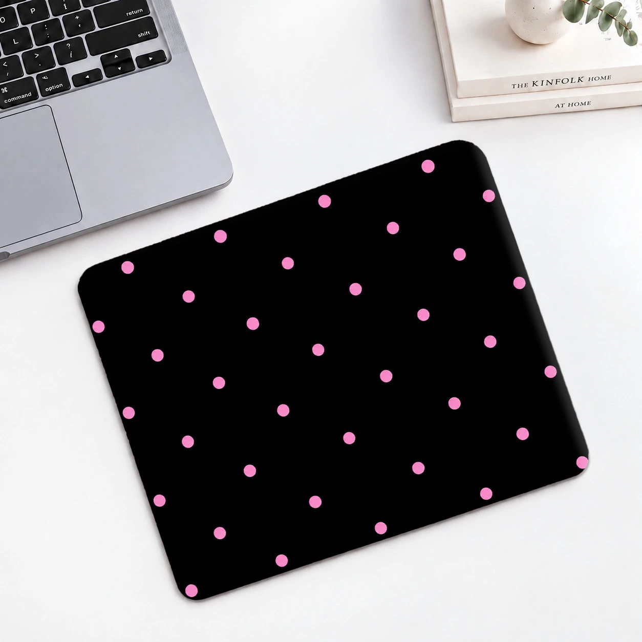 Polka Dots Pu Leather Mousepad Office Desk Mat Mouse Pad Computer Speed Type Player Laptop Keyboard Cartoon Keyboard Mat Carpet