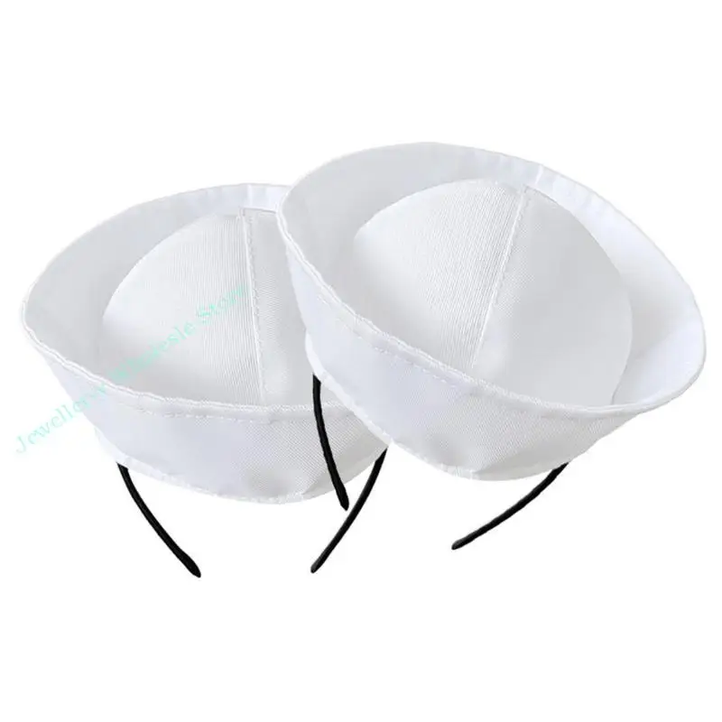 

R7UF Captain Hats Sailor Costume Accessory for Masquerade Party Marine Cruise