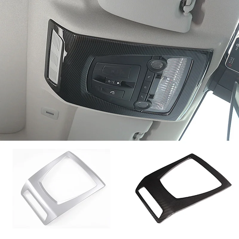 

For BMW 5 Series 5GT X3 X4 F26 F25 F10 Chrome ABS Front Reading Light Lamp Switch Panel Frame Cover Trim Car Interior Supplies