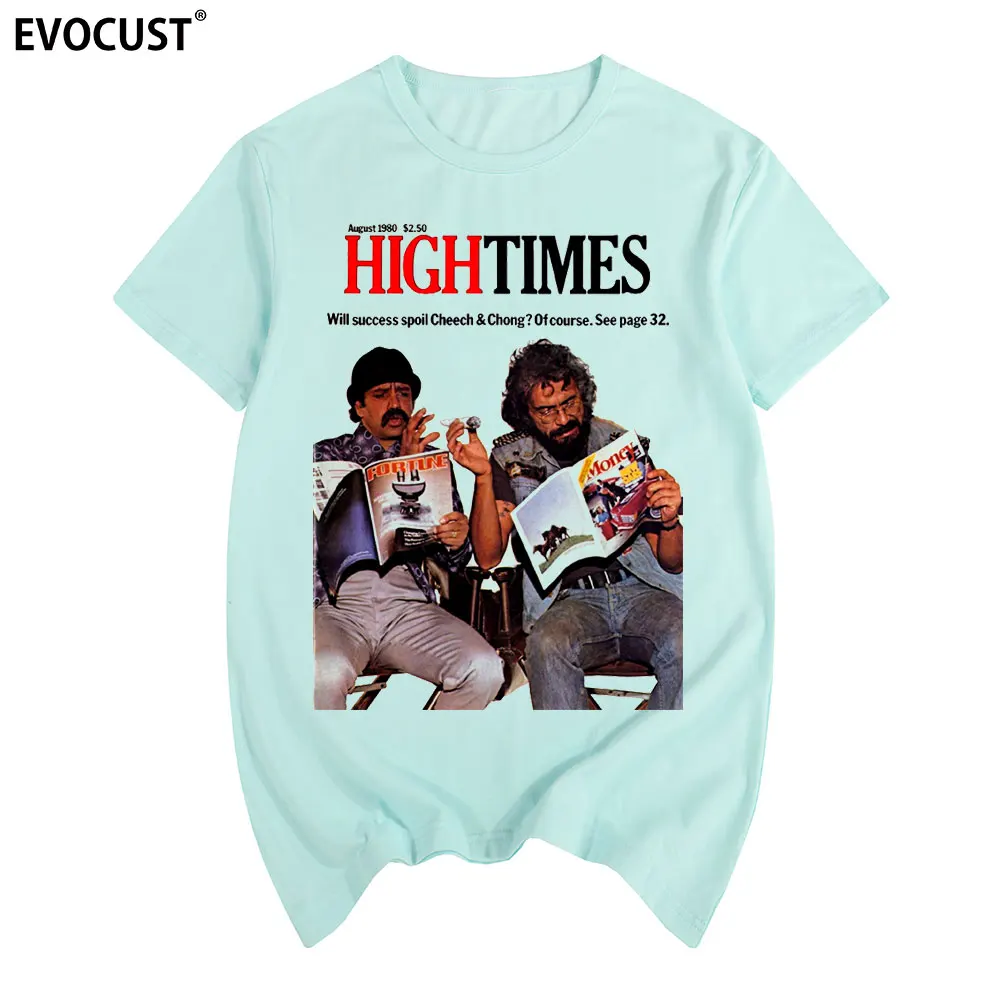 T-shirt HIGH TIMES T-shirt da uomo in cotone Nuova TEE TSHIRT Moda unisex da donna