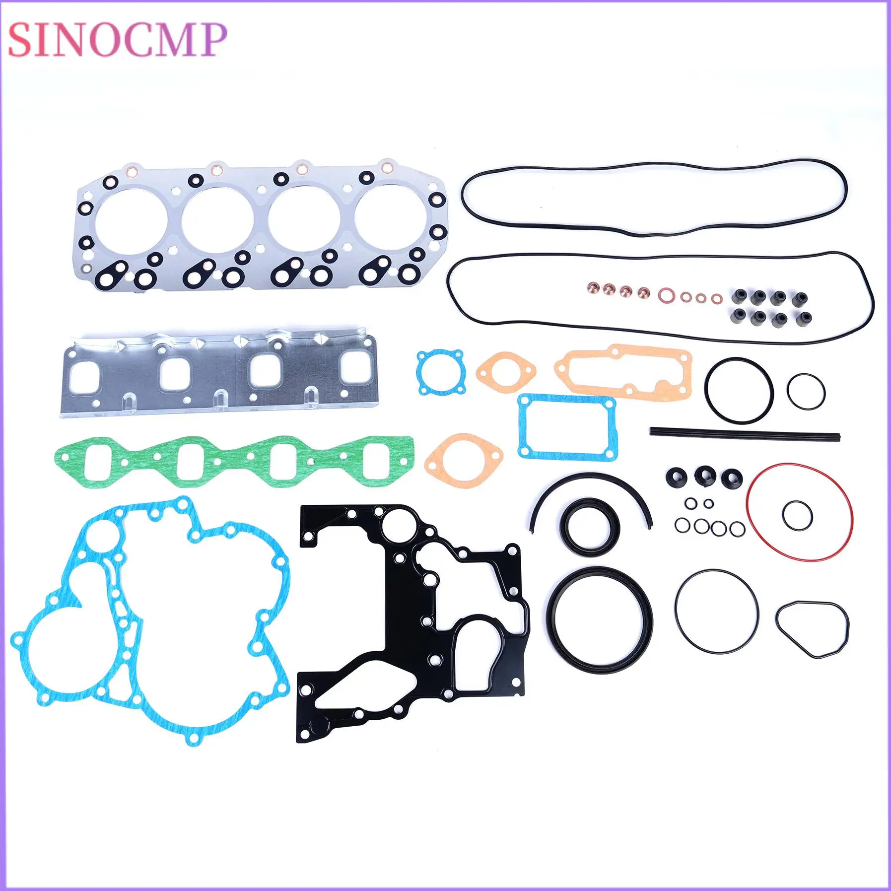 

D201 Engine Gasket Kit Cylinder Head Gasket for Isuzu D201 2.2DI Engine Overhaul Gasket Kit Wear Parts Gaskets Full Set Gaskets