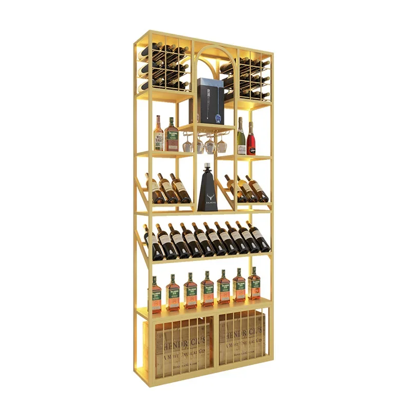 Weinschrank, Vitrine, Bodenweinregal, Weinkeller-Weinregal