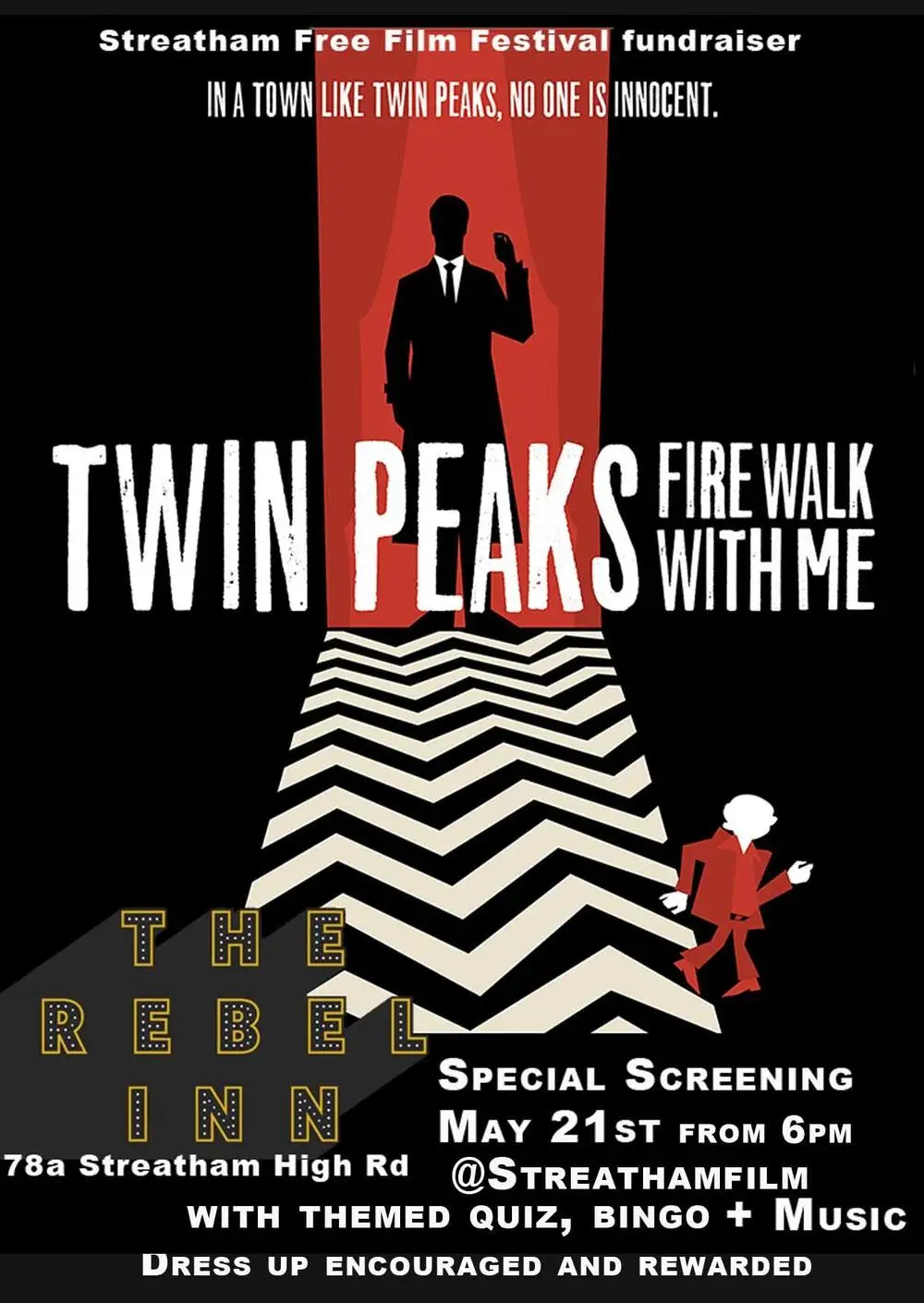 Film Twin Peaks: Fire Walk with Me 1992 Art SILK POSTER Wall Art Home Decoratief schilderij