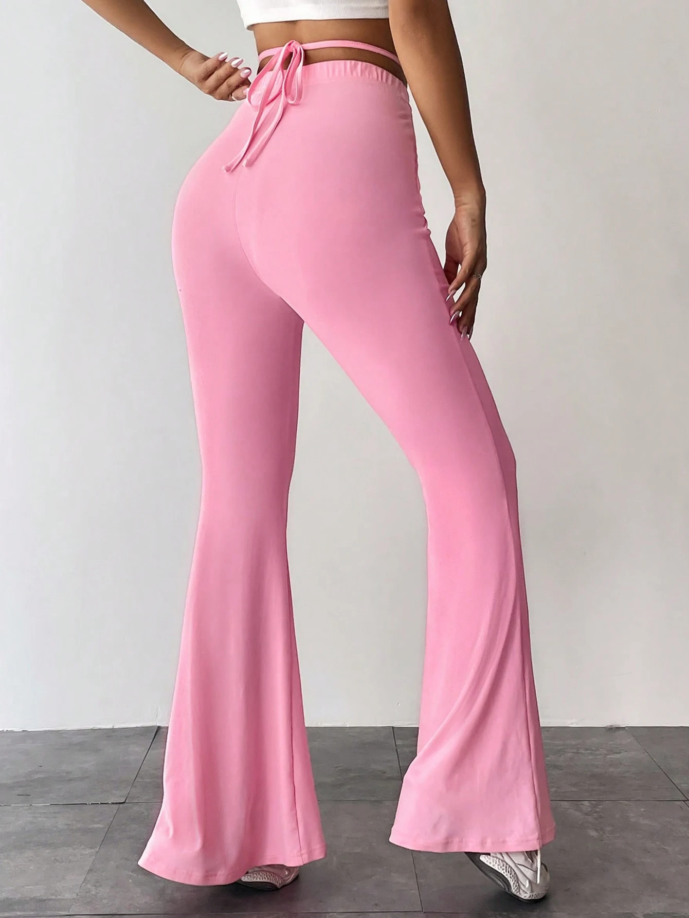 Casual broek met rechte pijpen, volledige lengte, middentaille, damesonderkleding, comfortabele losse broek, modieuze casual stijl