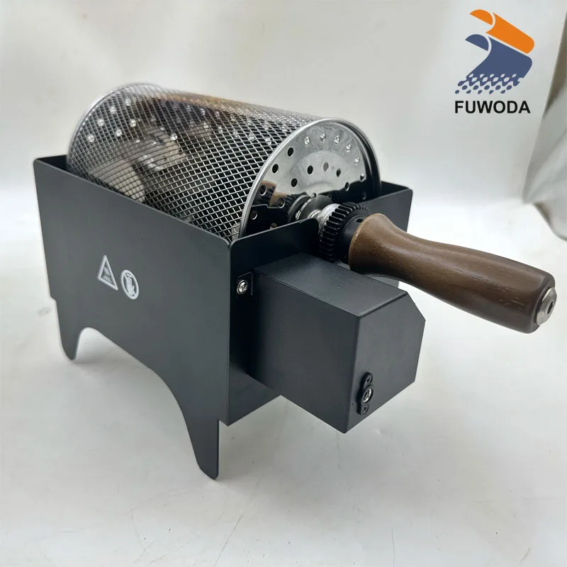 200 جرام تسخين الغاز محمصة حبوب البن عملية سهلة آلة تحميص حبوب البن المنزلية في المخزون