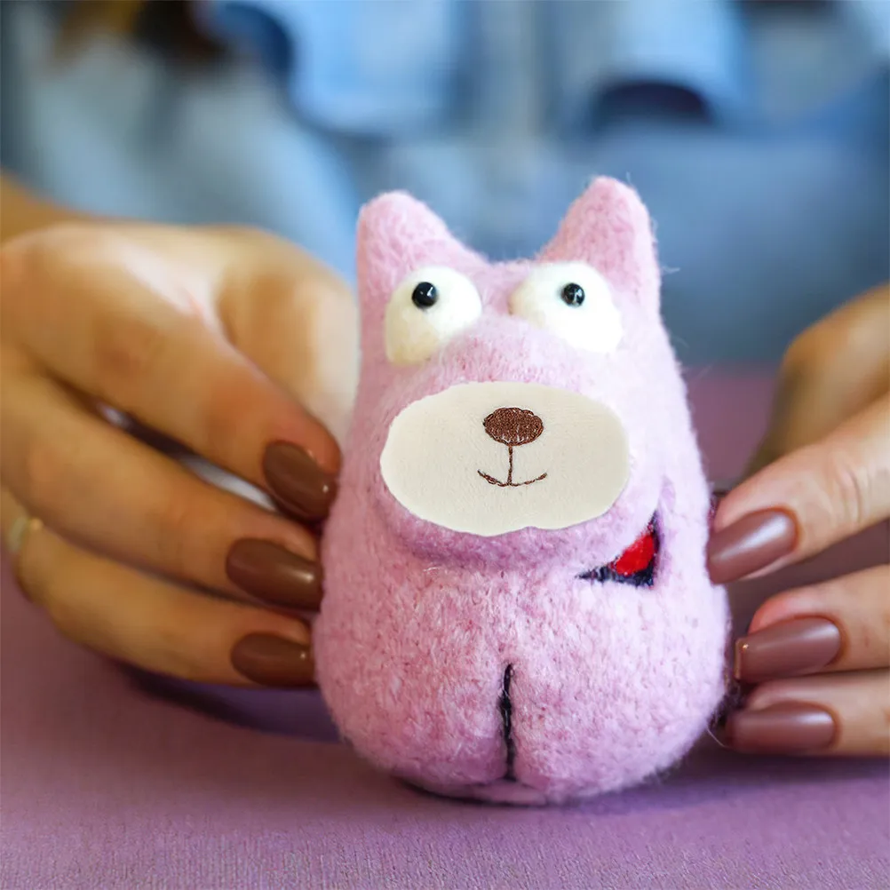 

20 шт. мультяшных аксессуаров в виде мордочек медведей и собак для рукоделия, вязания крючком, мягких игрушек, безопасных глаз и носов