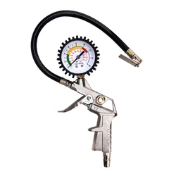 ​Auto Tire Pressure Gauge Pressure Gun Type Air Inflator Pump Tire Repair Tool