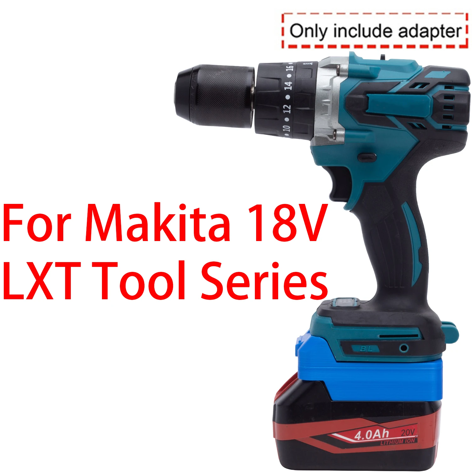Makita 18V to Keyang 20V Battery Adapter for Li-ion Tools