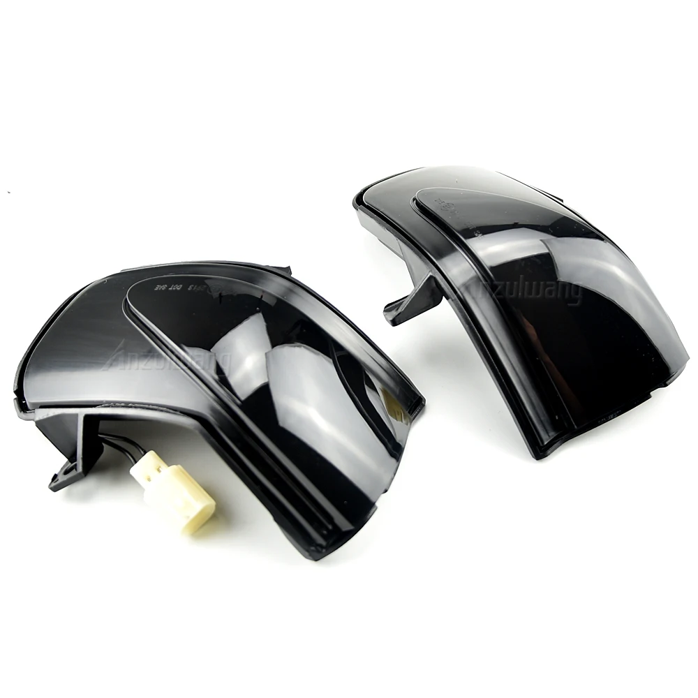 2PCS Rearview Mirror Dynamic LED Indicator Lamps For INSIGHT Honda Fit Jazz GE6 GE8 2009-2014