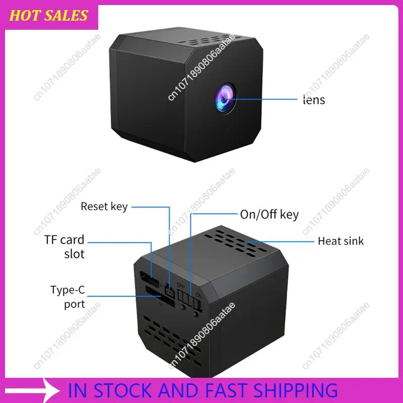 

Wifi Mini Camera, Small Camera, Real-Time Record,AI Motion Detection Camera, Auto Night Vision Cameras For Home Security,Requisi