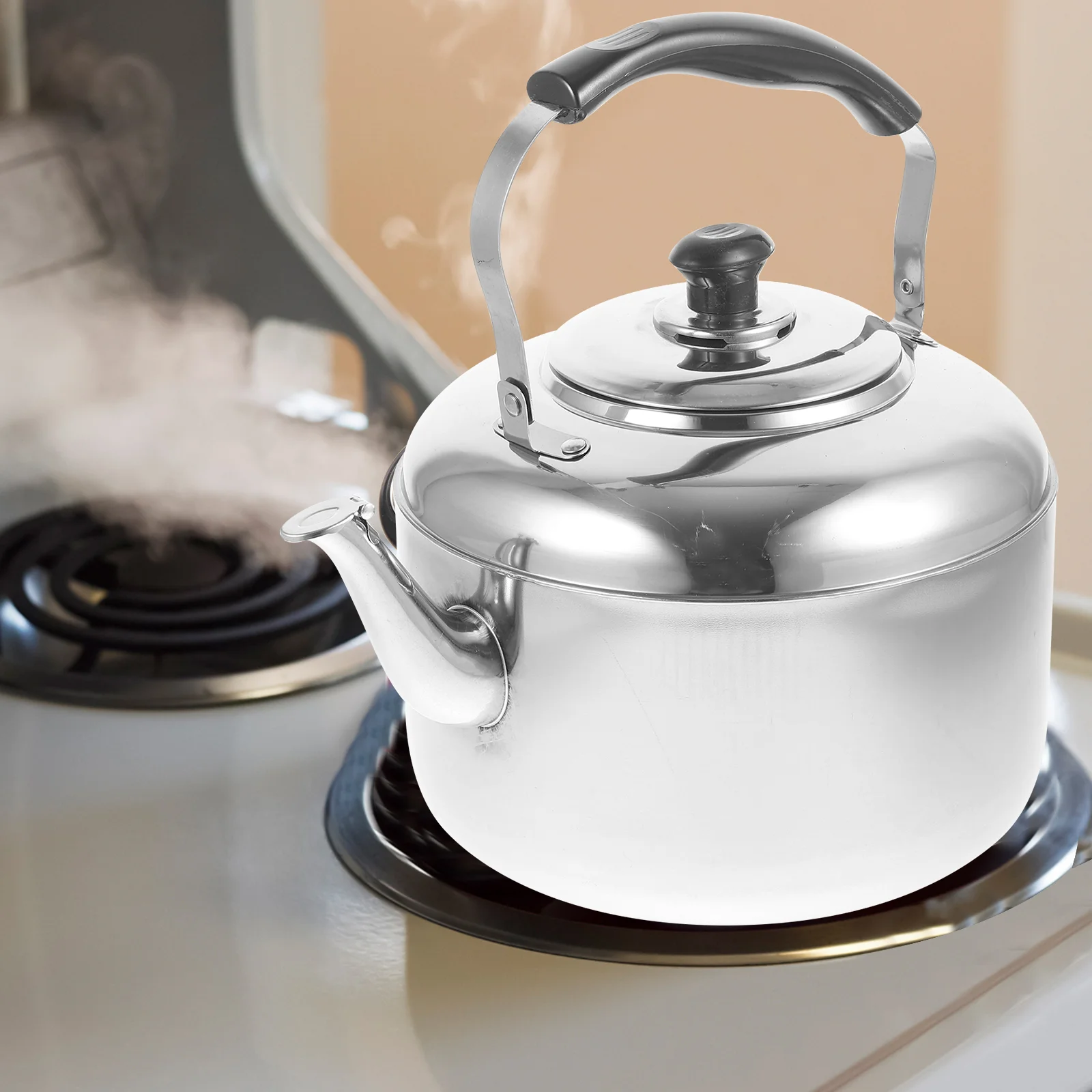 

Boil Water Hanging Pot Stainless Steel Kettle Coffee Tableware Hot Soup Home Tea