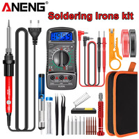 ANENG SL104 60W Electric Soldering Iron Professional Fast Welding Equipment 110V/220V Heater Soldering Iron Tips Welding Tools