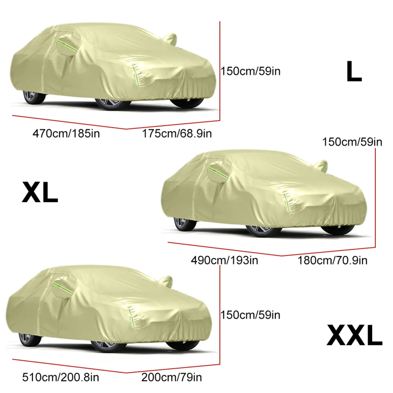 

Heavy Duty Outdoor Car Cover，Dust Protection Outdoor Car Covers，Special-Purpose for Vehicles
