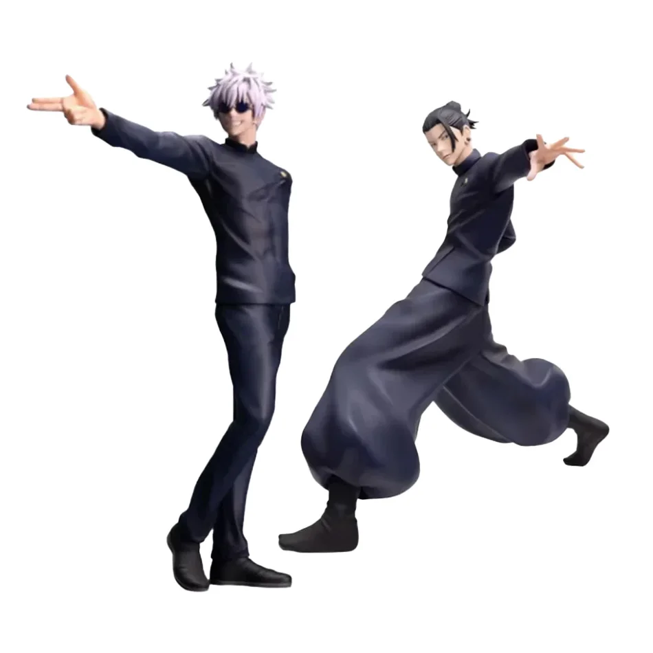 17cm Japanische Anime Jujutsu Kaisen Figur Gojo Satoru Actionfigur PVC-Modell Spielzeug Sammlerstück Stehende Statue Kindergeschenke