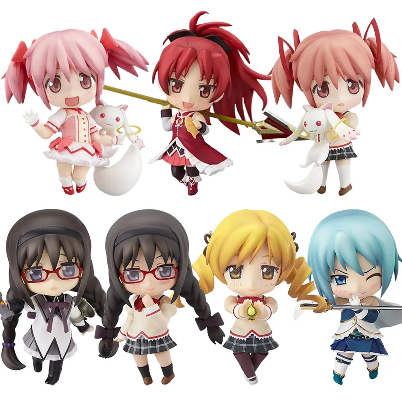 GSC Good Smile Nendoroid Madoka Kaname 174 175 Sakura Kyouko 217 Akemi Homura722 332 Mami Tomoe 770 Miki Sayaka 209 Action Toys