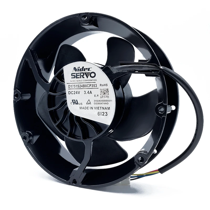 NEW ORIGINAL D1751S24B8CP353 24V 3.4A 17251 172*51 mm COOLING FAN